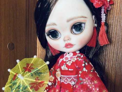 Hanako- Custom Blythe Doll OOAK, included free standard shipping